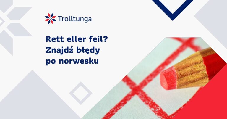błędy po norwesku
