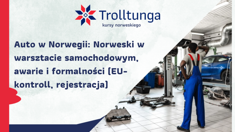 norweski w warsztacie samochodowym